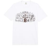 Bonita Fiesta de cumpleaños otoñal de The Fall I Turned 8 Comfort Colors Adult Heavyweight T-Shirt