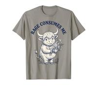 Bonita Flor de Vaca de Las Highlands de Rage Consumes Me Camiseta