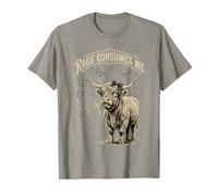 Bonita Flor de Vaca de Las Highlands de Rage Consumes Me Camiseta
