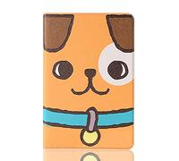 Bonita funda para tablet compatible con Samsung Galaxy Tab A 8.0 (SM-T290/T295/T297), de piel sintética y poliuretano termoplástico, con función atril, con bolsillo para tarjetas, funda para dormir y