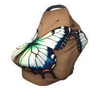 Bonita funda versátil para silla de paseo con estampado completo de mariposas, especialmente diseñada para tu bebé