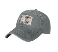 Bonita gorra de béisbol con diseño de cachorro y perro, sombrero de vaquero a la moda, ala curva, ajustable, deportes al aire libre, compras, camping