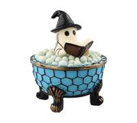 Bonita lámpara de baño de burbujas con efecto brillante LED, luz nocturna que cambia de color para decoración de Halloween, ilusión flotante caprichosa para niños y adultos, adorno de plástico