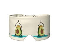 Bonita máscara de dormir con estampado de aguacate para hombres y mujeres, cubierta suave para los ojos, diadema insonorizada para dormir, para viajes, siesta