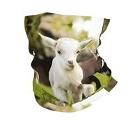 Bonita máscara deportiva con estampado de cabra, diadema deportiva multifuncional, adecuada para deportes en climas fríos