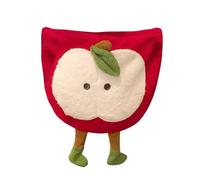 Bonita mochila de dibujos animados, bolsa de hombro suave, bolsa de mensajero de frutas de felpa para estudiantes, mochila escolar, estilo japonés, bolsa cruzada, Imagen de referencia del color: