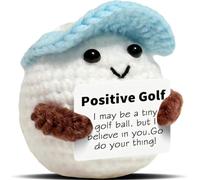 Bonita muñeca tejida a mano, figura de felpa de ganchillo suave de 2 pulgadas, mini juguete de animal de punto hecho a mano, artesanía coleccionable de amigurumis para decoración de estantes, dije de