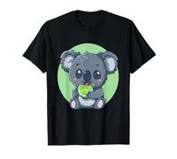 Bonita obra de arte de oso koala de lima, arte de animales salvajes, amante de la lima Camiseta