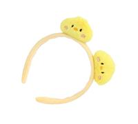 Bonita pinza para el pelo con forma de pollo, cómoda diadema de tela de felpa, tocado elegante, ideal para disfraces de niños, banda suave para el pelo para niños