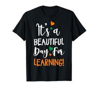 Bonita positividad para Profesores: un Hermoso día Retro para Aprender Camiseta