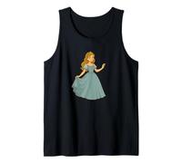 Bonita princesa con bonito vestido para fanáticos de cuentos de hadas y mágicos Camiseta sin Mangas
