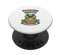 Bonita Rana de Dibujos Animados, Fiesta de panqueques PopSockets PopGrip Adhesivo