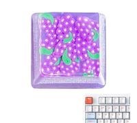 Bonita tapa de teclado, juego de tapas de teclas | Tapas para llaves de frutas, teclas de fruta dulce, diseño de fruta creativa, bonita estética, mejora tu experiencia de escritura