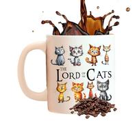 Bonita taza de animales, tazas de té decorativas, divertidas tazas de leche de agua, taza de beber con patrón de perro, taza de café de animales de 350 ml para amantes de los animales