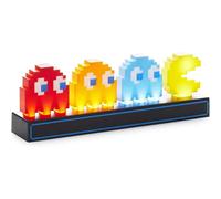 Bonita y creativa lámpara de cómic Pac Man, lámpara de noche USB controlada por voz de guerra PAC, música