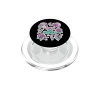 Bonita y Maldita casa de Bruja Hexagonal Pop PopSockets PopGrip para MagSafe