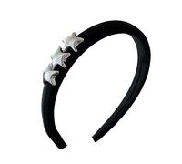 Bonitas bandas para el pelo, accesorios para cabina de fotos, diadema de fiesta, diadema acolchada con racimo de estrellas para festivales de música, diademas de estrellas a granel