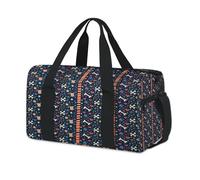 Bonitas bolsas de lona deportivas con diseño de estrellas y rayas para niños, niñas, mujeres, hombres, durante la noche, fin de semana, bolsa de viaje para llevar al gimnasio, bolsas de lona casuales