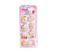 Bonitas calcomanías 3D, álbum de recortes de animales ligero, hojas grandes decorativas con fácil despegar, juego de calcomanías de papel, calcomanías 3D con diseños divertidos, suministros de