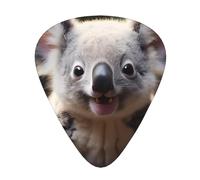 Bonitas púas de guitarra Koala por paquete, disponibles en 3 grosores diferentes, adecuadas para guitarras eléctricas, ukeleles, etc.