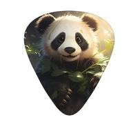 Bonitas púas de guitarra Panda Plant, hechas de material ABS, adecuadas para guitarras acústicas, guitarras eléctricas, etc.
