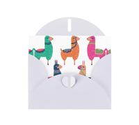 Bonitas tarjetas de felicitación de dibujos animados con sobres, tarjetas de felicitación pensando en ti, tarjetas de aliento