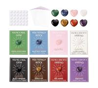 Bonitas tarjetas de San Valentín, juego de intercambio de aula para niños, paquete de 28 notas de fiesta con impresiones divertidas, colección de felicitación de papel colorido, tema de amor con