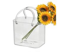 Bonitas tazas de café de vidrio: peso total técnico de 215 g, estructura portátil de 12 x 8 x 10 cm, función de jarrón floral profesional, acabado transparente de alta claridad, borde de apertura anch