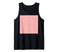Bonito, amarillo y rosa, patrón de pata de gallo, pata de gallo Camiseta sin Mangas
