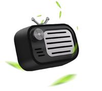 Bonito ambientador para coche, ambientador retro en forma de radio, accesorios para el interior del coche para relajación y mejora la calidad del aire