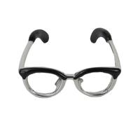 Bonito anillo de dedo con gafas, anillo abierto ajustable con diseño de bucle abierto, regalos de fiesta de cumpleaños para mujeres, mamá e hija, one size, Zinc, No es una piedra preciosa