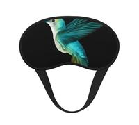 Bonito antifaz para dormir con estampado de colibrí, cómoda cubierta para los ojos, ajustable, perfecta para viajes, meditación y camping