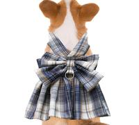 Bonito arnés para perros con pajarita - ropa para para perros y , lindo cuadro, lazo, chaleco transpirable, ropa para perros y pequeños