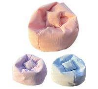 Bonito asiento hecho a mano, GreatGift, 15 x 15 x 12 cm, silla hecha a mano, mini sofá, accesorio de manualidades, para fanáticos de coleccionistas, dormitorio de guardería, casa de juegos