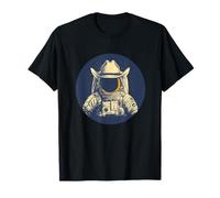 Bonito Astronauta Busca Amantes de los Vaqueros del Rancho y el Espacio Camiseta