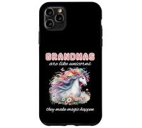 Bonito bojo floral con forma de abuela, amante de los unicornios, haz que la magia suceda Carcasa para iPhone 11 Pro Max
