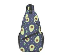 Bonito Bolso de Hombro con diseño de Aguacate, Mochila de Senderismo, Bandolera, Mochila de Viaje para Hombres y Mujeres