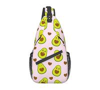 Bonito Bolso de Hombro con diseño de Aguacate, Mochila de Senderismo, Bandolera, Mochila de Viaje para Hombres y Mujeres