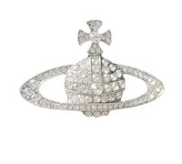 Bonito broche de Saturno Planeta con diamantes de imitación y estrella, pin de solapa vintage para mujeres y niñas, accesorios de vestir, regalo de joyería para mujeres y niñas