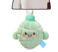 Bonito colgante de felpa suave para bolsa de peluche, llavero decorativo para colgar, divertido dije para niños y adultos, mochila, bolso, viajes, escuela, cumpleaños, regalos de vacaciones, verde