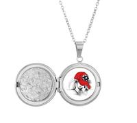 Bonito collar con medallón de acuarela para perro, joyería para regalo de cumpleaños