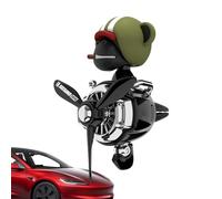 Bonito desodorante de automóviles con clip para Bocchetta - Clip para Bocchetta di Fragance para autos con dibujos animados con cabeza que sacude | Clip para la eliminación de olores de perfume para i