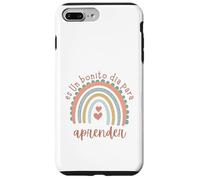 Bonito Día para Aprender Frase Motivación Escuela Carcasa para iPhone 7 Plus/8 Plus