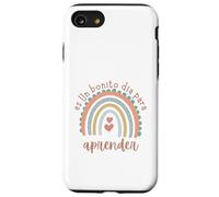 Bonito Día para Aprender Frase Motivación Escuela Carcasa para iPhone SE (2020) / 7/8