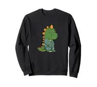Bonito Dinosaurio para los Amantes de los Pijamas de Dinosaurios Sudadera