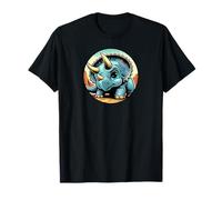 Bonito Dinosaurio Triceratops bebé Camiseta