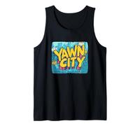 Bonito discurso de Yawn City para una Mirada Genial Camiseta sin Mangas
