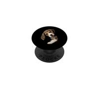 Bonito diseño Curioso de Beagle Puppy Dog Lover PopSockets PopGrip Adhesivo