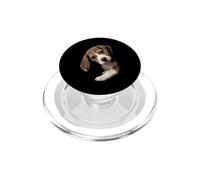 Bonito diseño Curioso de Beagle Puppy Dog Lover PopSockets PopGrip para MagSafe
