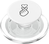 Bonito diseño de corazón de Dedo PopSockets PopGrip para MagSafe